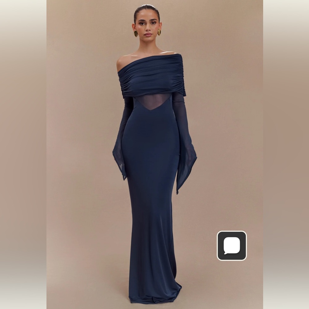 Meshki Navy Dress, medium